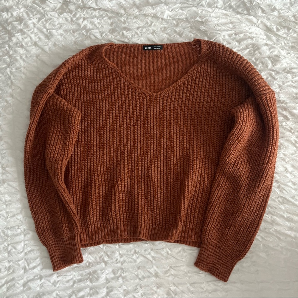 shein oversized fall sweater